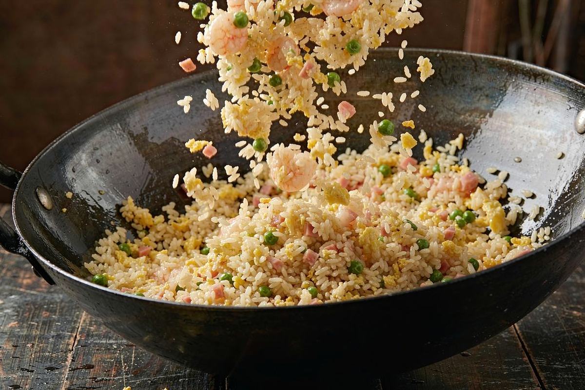 Resipi Nasi Goreng Udang Wangi ala Restoran Cina