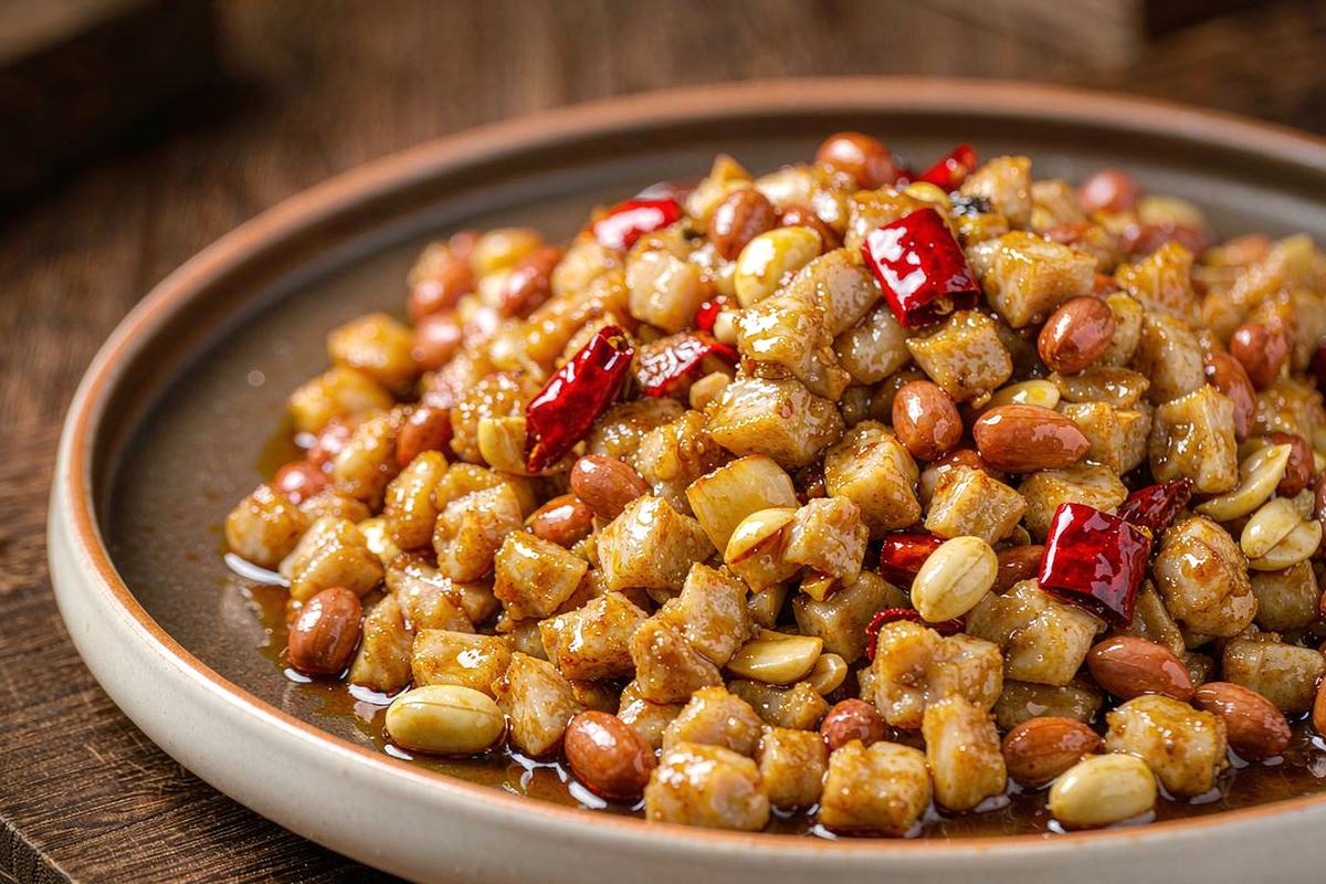 Resipi Ayam Kung Pao Gaya Nanyang