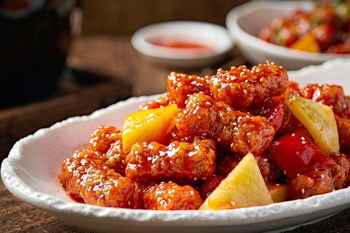 Resipi Ayam Manis Masam Rangup